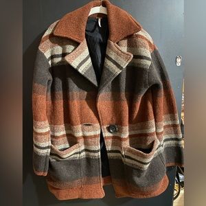 Free People Coat size XS but fits like a M/L